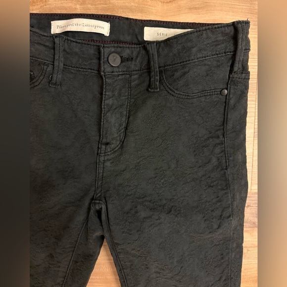 Pilcro and the Letterpress Serif Textured Jeans - Size 26 - Picture 2 of 5